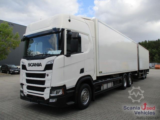 Refrigerated truck Scania R 450 B6x2*4NB / Kühkoffer / Durchlader / Lbw. /