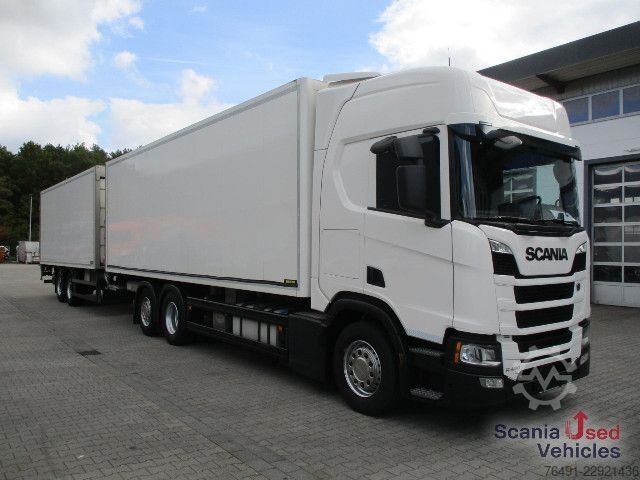 Refrigerated truck Scania R 450 B6x2*4NB / Kühkoffer / Durchlader / Lbw. /