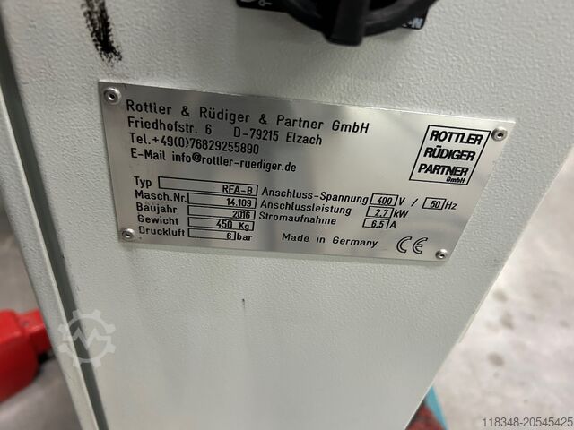 Insulating glass production machine R&R RFA-B