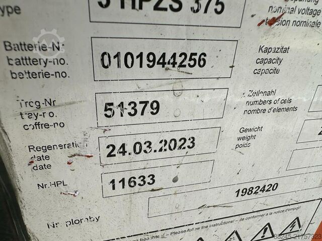 Still VS-22821 electric stacker, 4266mm lift height, battery from 2023. STILL EXV14