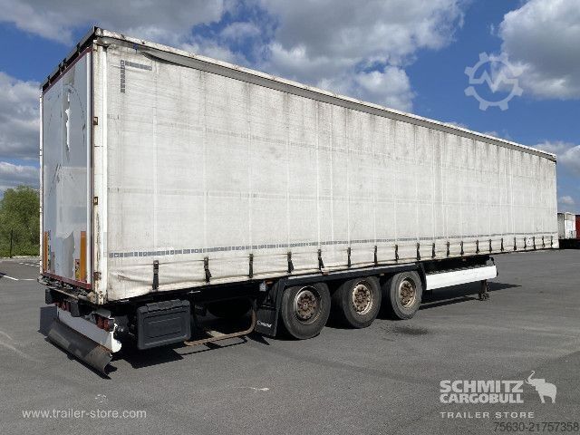 Open semitrailer with tarp Krone Semitrailer Curtainsider Standard