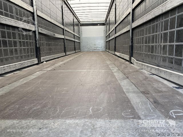 Open semitrailer with tarp Schmitz Cargobull Semitrailer Curtainsider Coil