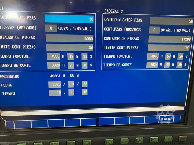 CNC turning and milling center Mori Seiki NZ 2000 T2Y