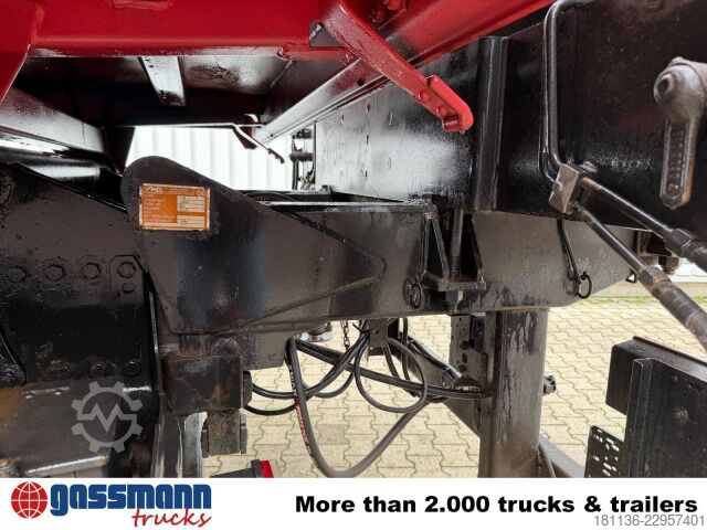Tipper truck Mercedes-Benz Atego 1523 AK 4x4, Heckkran Hiab 085-3,