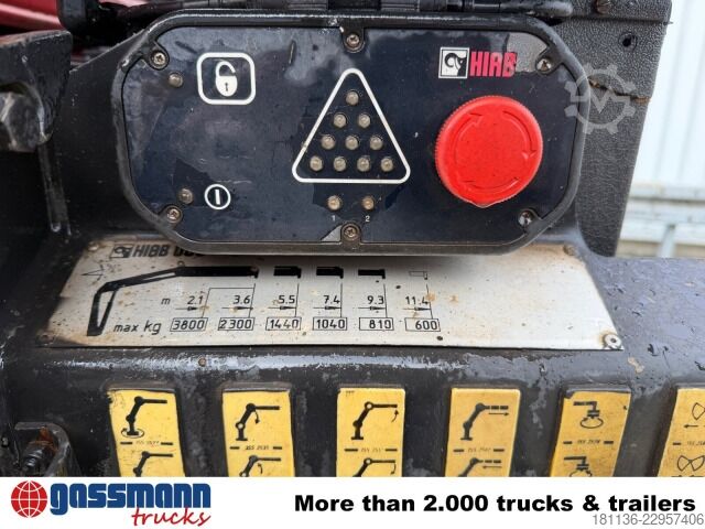 Truck mounted crane HIAB 085-3, absattelbar