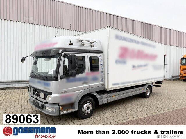 Box van Mercedes-Benz Atego 818 4x2, Fahrschulausstattung, Sörensen