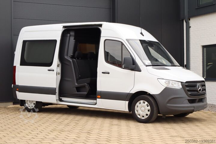 Double cab van with 6 seats Mercedes-Benz Sprinter 315CDI GPS-CAM-AIRCO-AUTO-Trek