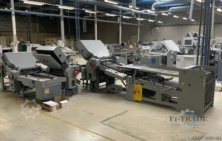 Falzmaschine / Folding machine Heidelberg Topliner TD66/6-4-2