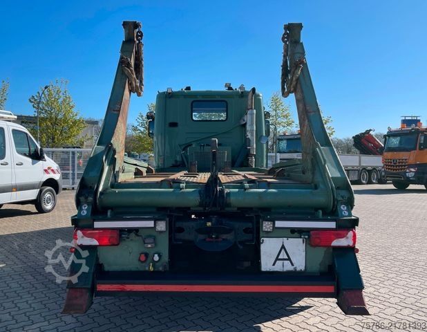 Skip truck SCANIA G 490 LB/ 6x2.4/ Palfinger/ Funk/ AC/ Standhzg.