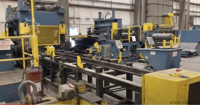 cut-to-length and slitting line Pro-Eco cut-to-length line 60 x .187 x 50,000Lbs (A3789)