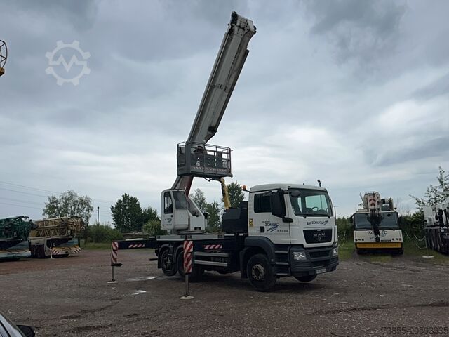 Truck-Mounted Boom Lift MAN TGS 26.320 6x2-2 BL with Oil Steel Eagle 3526 (35m)