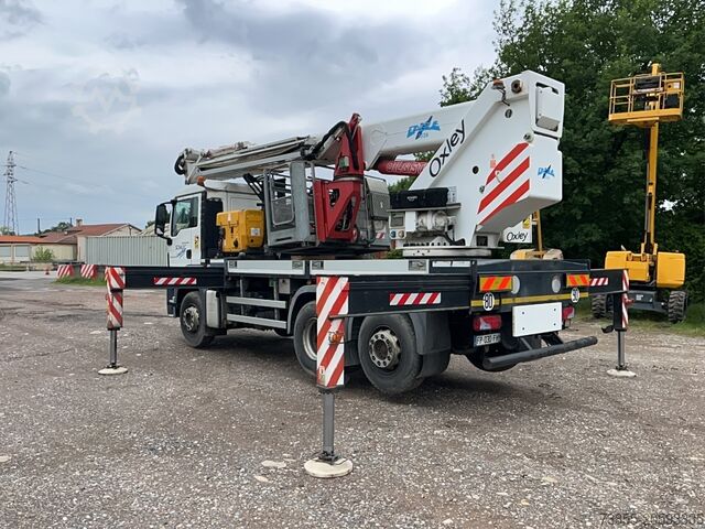 Truck-Mounted Boom Lift MAN TGS 26.320 6x2-2 BL with Oil Steel Eagle 3526 (35m)