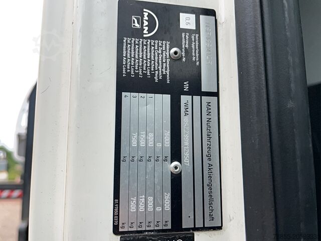 Truck-Mounted Boom Lift MAN TGS 26.320 6x2-2 BL with Oil Steel Eagle 3526 (35m)