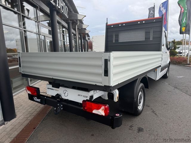 Curtain sider van MERCEDES-BENZ Sprinter 317 CDI DoKa 4325 Klima AHK3,5 Kamera