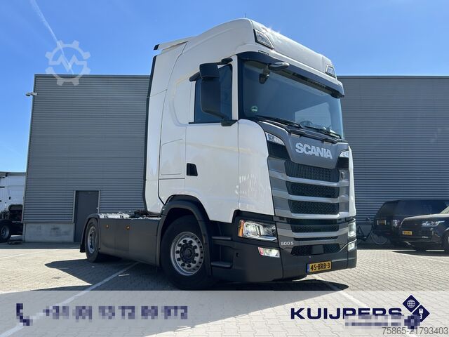 Standard tractor Scania S500 Highline / Retarder / 740 dkm / Tacho V2 /...