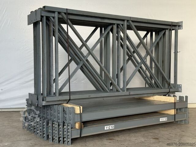 High-bay warehouse pallet racking system SLP / Regallänge: 21,64lfm. / Regalständer: 2.310 x 1.100 mm