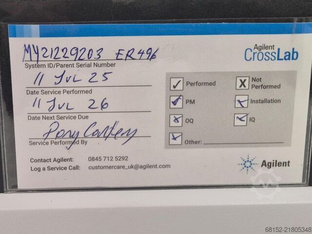 Agilent Cary 60 UV-Vis Spektrophotometer Agilent Technologies 60 UV-Vis