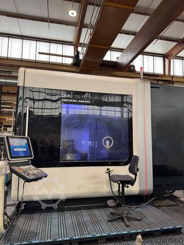 CNC - Turning and Milling Center DMG DMU 125 FD duoblock