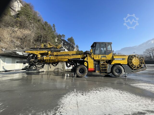 Drill Atlas Copco Boomer XE3C with COP 1838, very good condition, one defect (EPIROC)