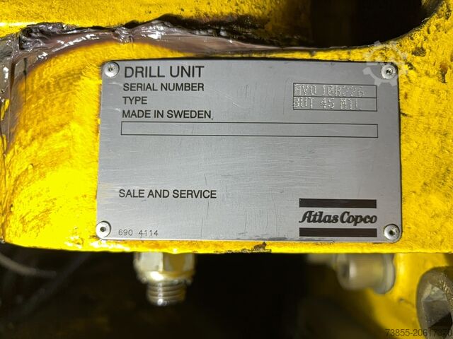 Drill Atlas Copco Boomer XE3C with COP 1838, very good condition, one defect (EPIROC)