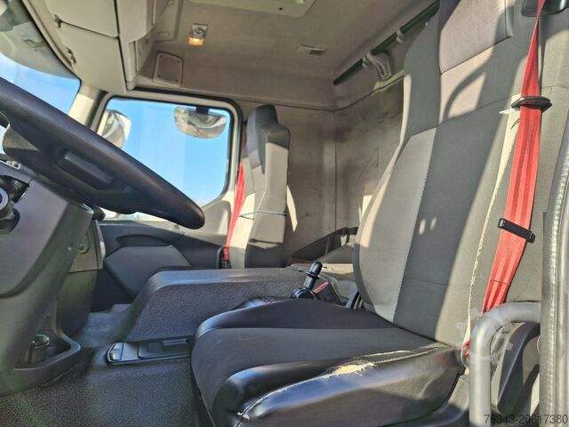 Flatbed truck with tarpaulin REANAULT D26 WIDE 380 - 6X2 - E6 - RETARDER