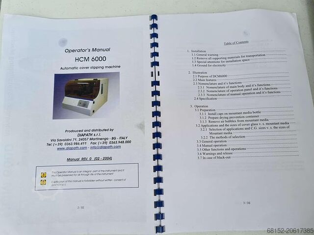 DiaPath HCM6000 Automatic Coverslipper DiaPath HCM6000