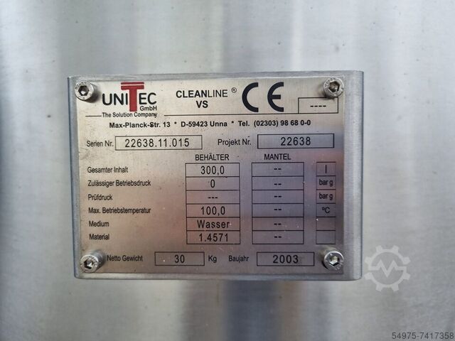 Stainless steel container UNITEC 10717