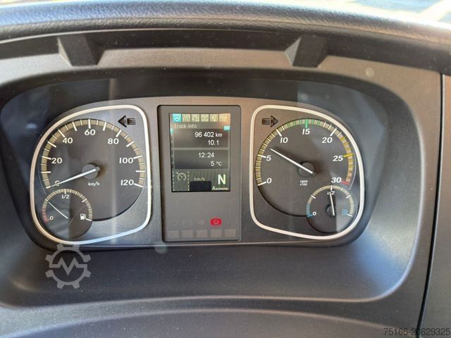 Box van MERCEDES-BENZ ATEGO 818 L Koffer 6,1m LBW 1 to.*AHK Euro 6E