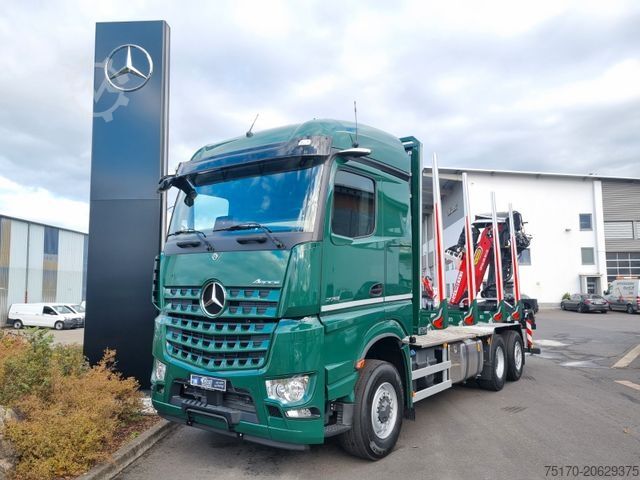 Logging truck MERCEDES-BENZ Arocs 2551 L 6x2/4 HAD Palfinger Epsilon TZ12