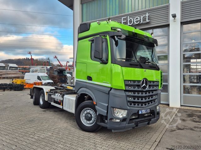 Roll-off tipper truck MERCEDES-BENZ Arocs 2548 L 6x2/4 HAD Palfinger T20A AHK