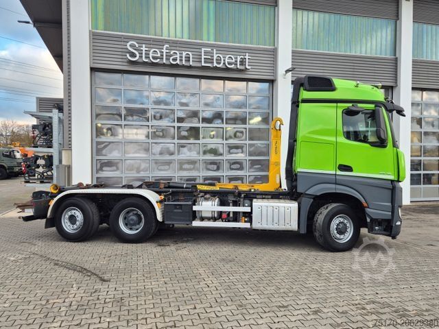 Roll-off tipper truck MERCEDES-BENZ Arocs 2548 L 6x2/4 HAD Palfinger T20A AHK