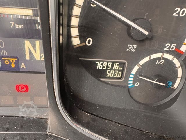 Flatbed truck with tarp MERCEDES-BENZ Actros 2542 LnR 6x2 Retarder Standklima