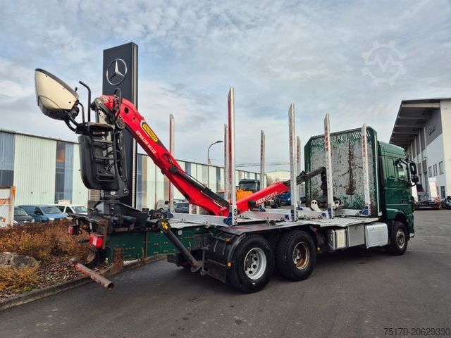 Logging truck DAF XF 460 6x4 Epsilon M12Z91