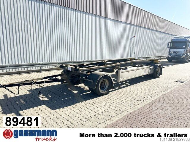 Roll off trailer Hüffermann HSA 20.70 Schlittenabroller