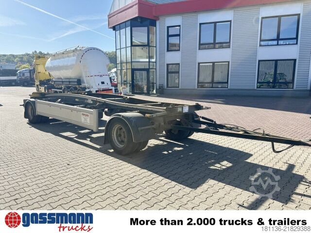 Roll off trailer Hüffermann HSA 20.70 Schlittenabroller