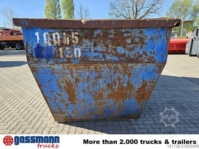 Roll-off container  Absetzcontainer ca. 10m³ offen