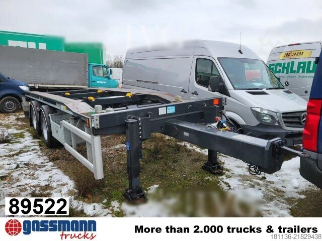 Roll off trailer Hüffermann HTAR 18.70 LS, Neuwertig!