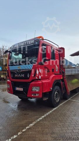 Three-sided tipper truck MAN TGS 35.500 / 8X4 / Meiller Bordmatik