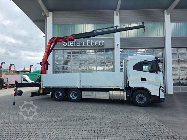 Platform trailer Iveco X-Way AD280X49Y Palfinger PK 19.001 SLD5 Funk