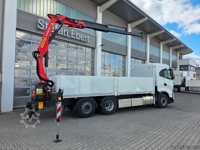 Platform trailer Iveco X-Way AD280X49Y Palfinger PK 19.001 SLD5 Funk