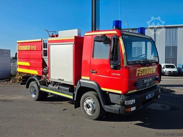 MAN LE 8.150 Firefighting Vehicle SLF 25/25 100/2500 liters MAN LE 8.150 Löschfahrzeug SLF 25/25 100/2500 Liter