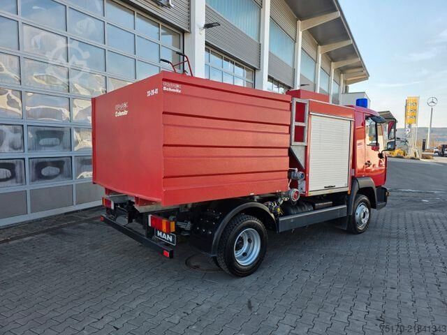 MAN LE 8.150, foam 2,500 liters, Schmitz SLF 25/25 MAN LE 8.150 Schaum 2.500 Liter Schmitz SLF 25/25