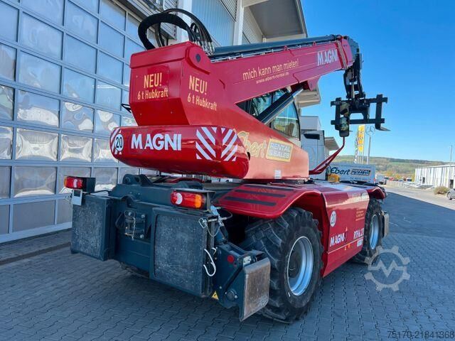 Telescopic loader Magni RTH 6.21 / nur 1.119h ! / Gabel / Funk