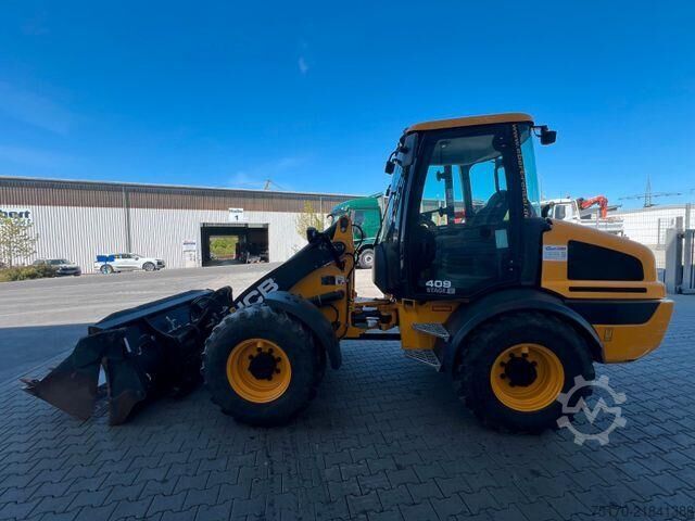 Loader JCB 409 SV / nur 758h! / Klappschaufel / Gabel