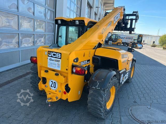 Loader JCB 525-60 Teleskop / nur 716h! / 2022 / Gabel