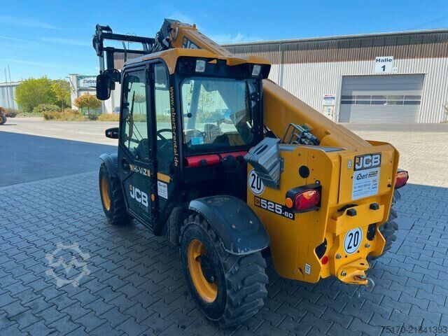 Loader JCB 525-60 Teleskop / nur 716h! / 2022 / Gabel