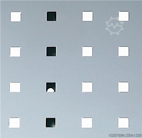 Perforated panel B457 x L1981 mm light grey - 1 piece  