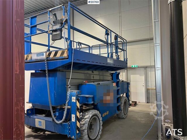 Scissor lift Imer IT17220 Electric scissor lift comes with new annua