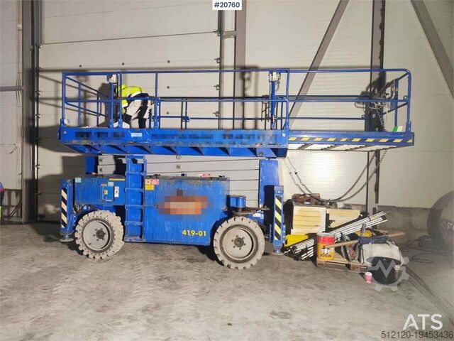 Scissor lift Imer IT17220 Electric scissor lift comes with new annua