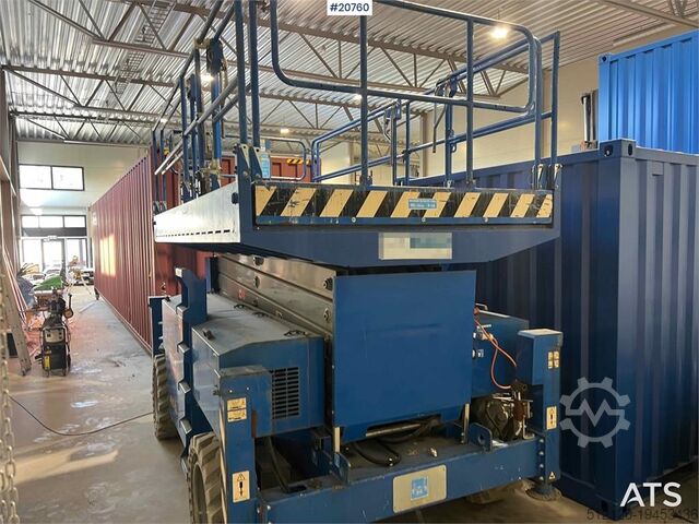 Scissor lift Imer IT17220 Electric scissor lift comes with new annua